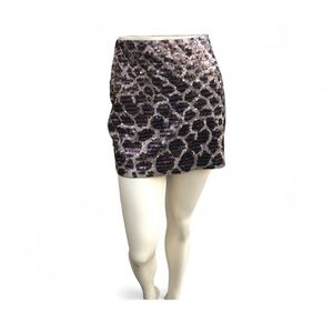 Sequined mini skirt by Express